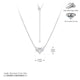 white zircon / Silver