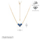 blue zircon / Golden