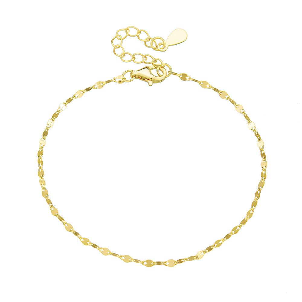 14K Gold Plated Simple Bracelet – image 6