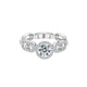 Silver / 0.5ct 5#