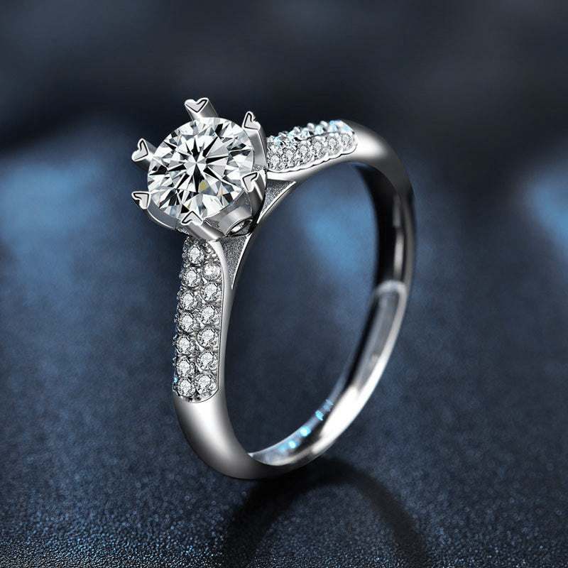 Queen Moissanite Ring – wholesale moissanite rings