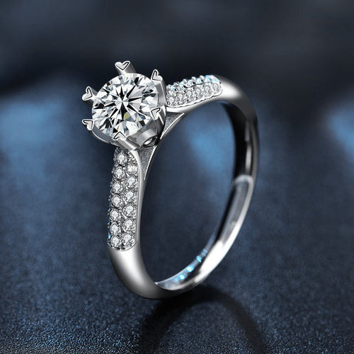 Queen Moissanite Ring – wholesale moissanite rings