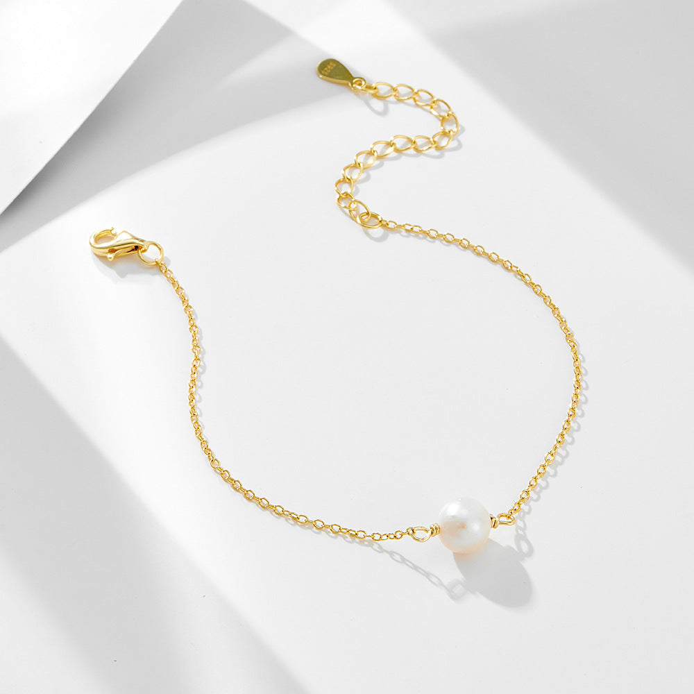 Simple Natural Pearl Bracelet