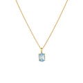 Sky Blue Topaz Necklace