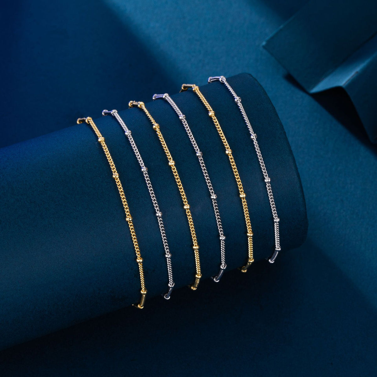 Small Bead Chain Bracelet