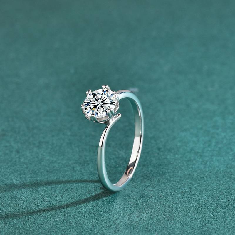 Snowflake Moissanite Engagement Ring – wholesale moissanite rings