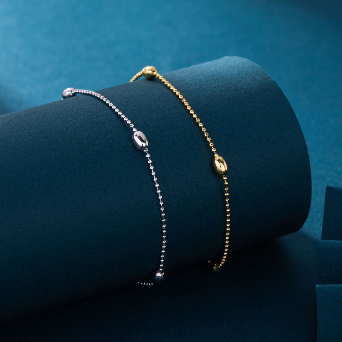 Tiny Bead Chain Bracelet