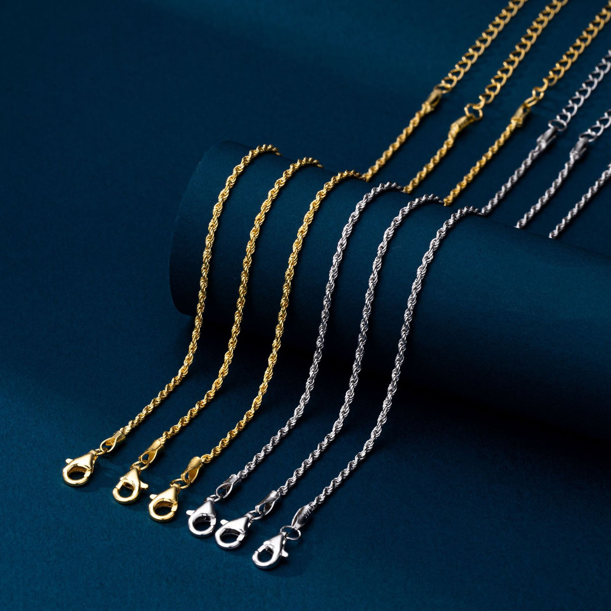 Twisted Rope Chain Bracelet