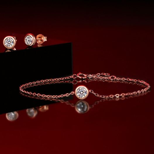 Sensing Bubbles Moissanite Bracelet – wholesale moissanite jewelry