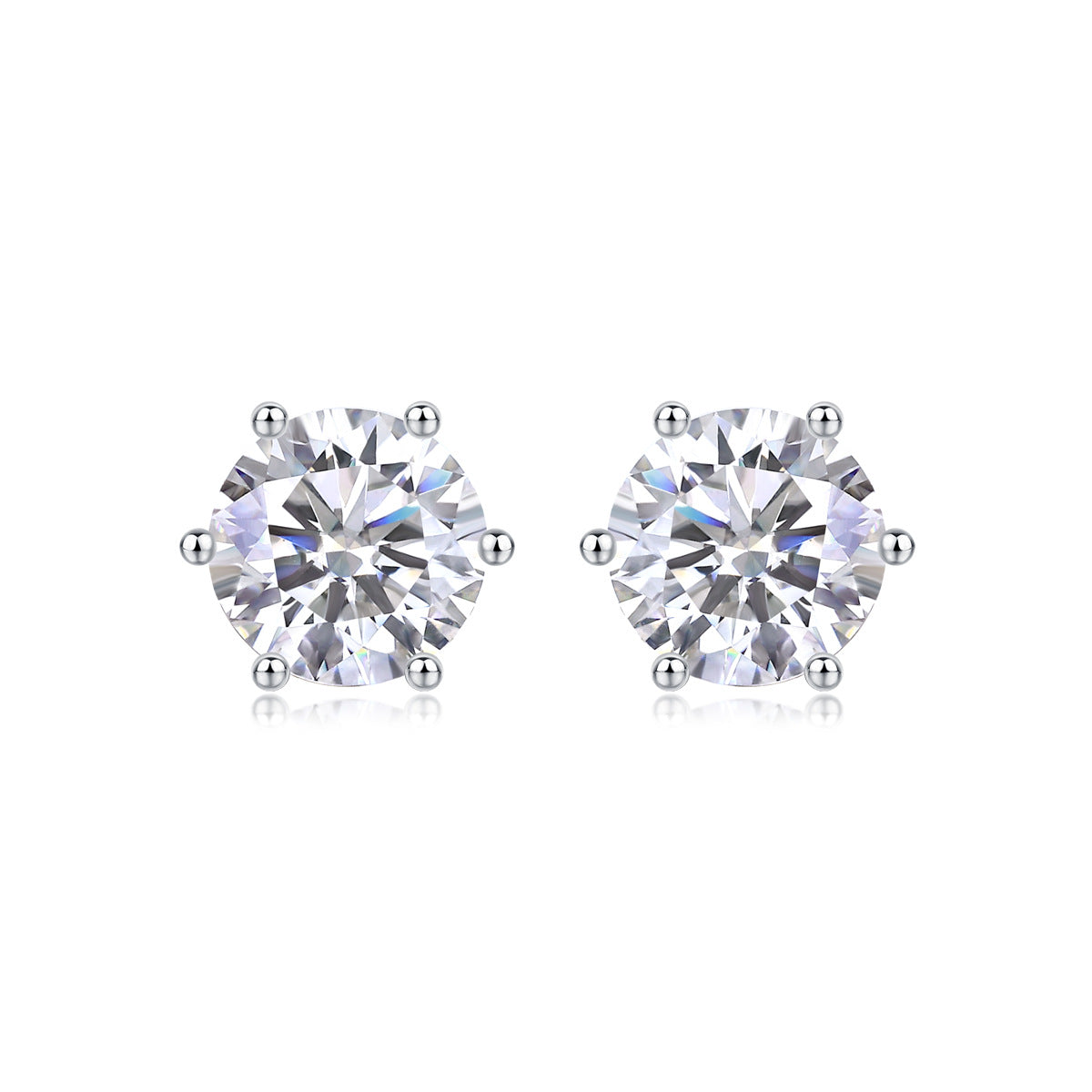 Serene Moments Moissanite Stud Earrings