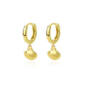 Shell-Shaped Earrings