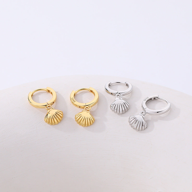 Shell-Shaped Earrings – wholesale earrings in bulk