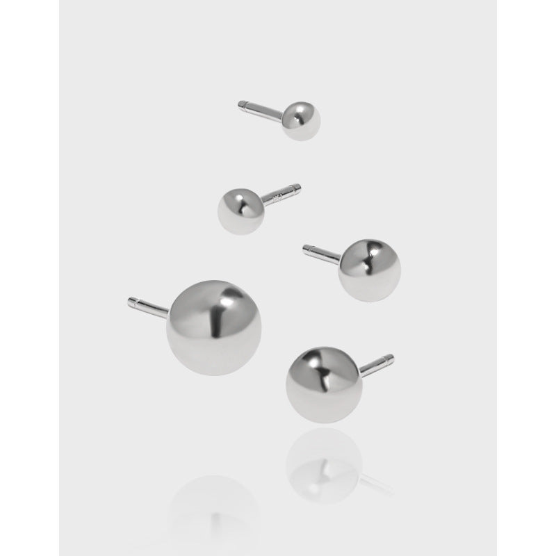 Classic Ball Stud Earrings