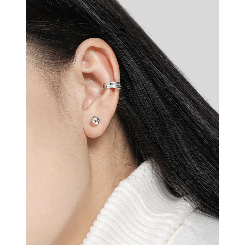 Classic Ball Stud Earrings – image 4
