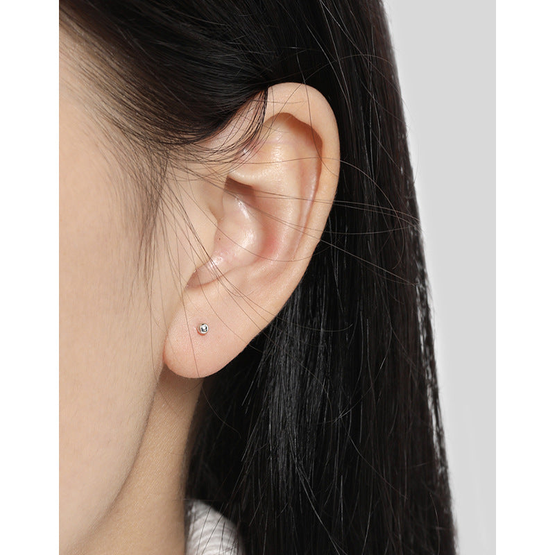 Classic Ball Stud Earrings – image 5