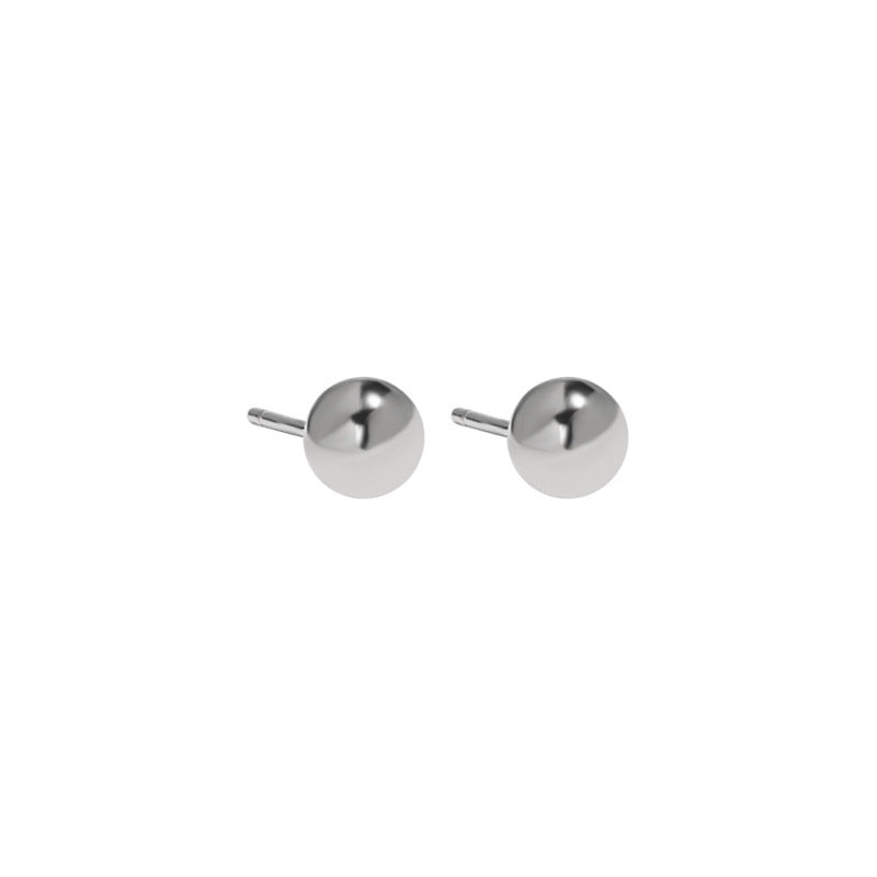 Classic Ball Stud Earrings – image 9