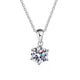 Cross-linked Chain / 0.5ct / Silver