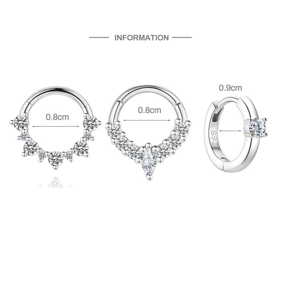 Smooth-Finish Moissanite Earrings – image 6