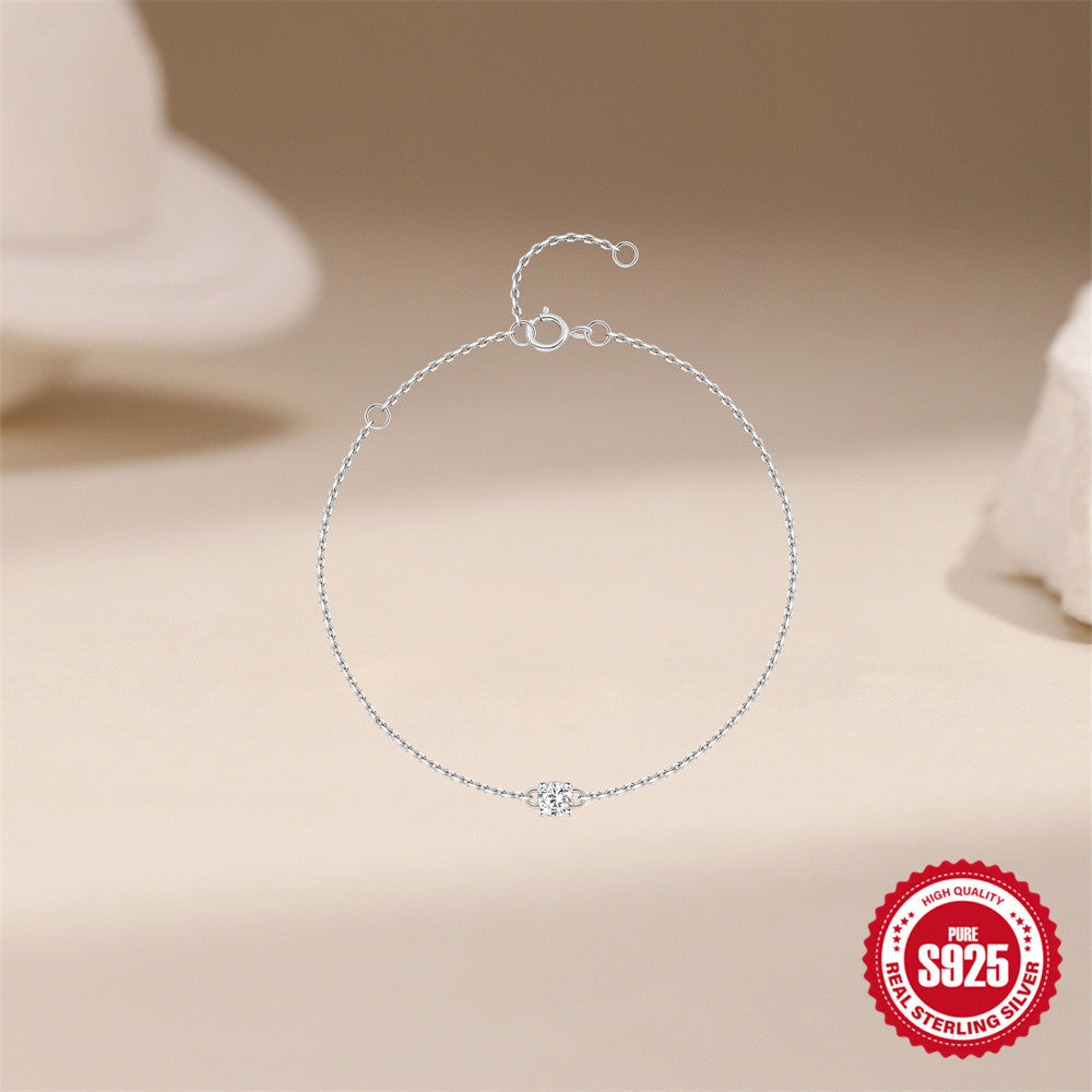 Solitaire Moissanite Bracelet YCS261
