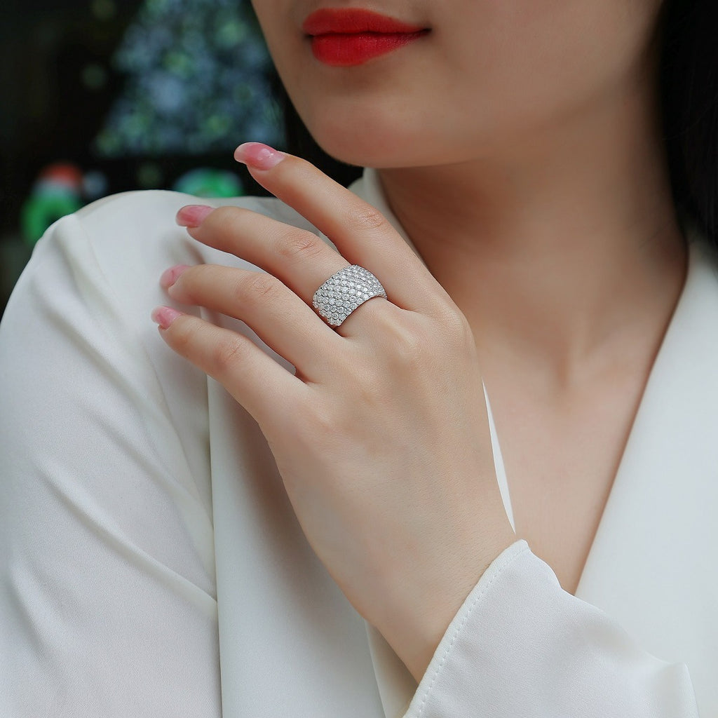 Sparkling Moissanite Ring – wholesale moissanite rings