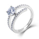Rhodium Plated / US6#