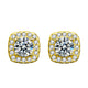 Golden / 5mm（0.5ct*2）