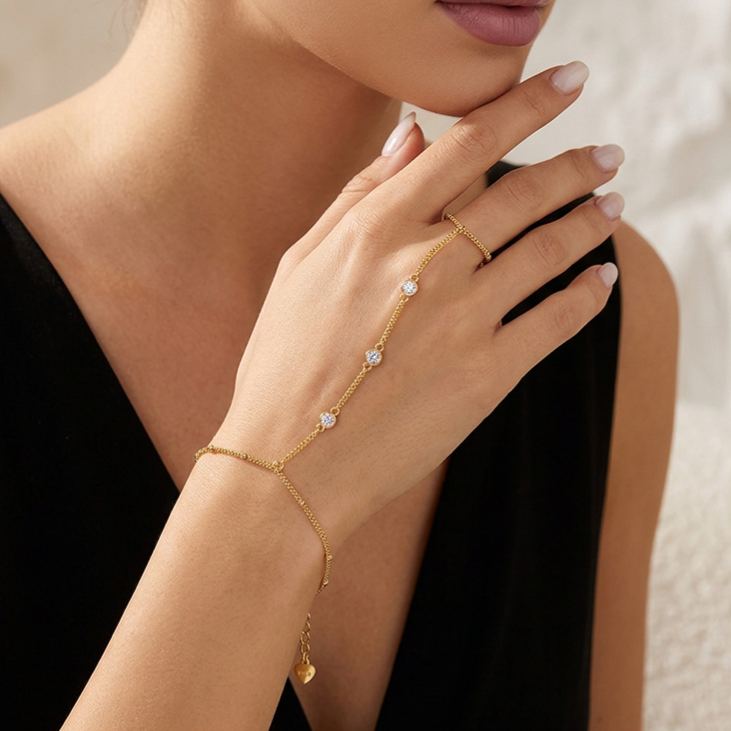 Stackable Moissanite Bracelet – image 4