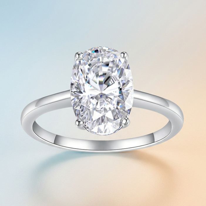 Stackable Moissanite Ring