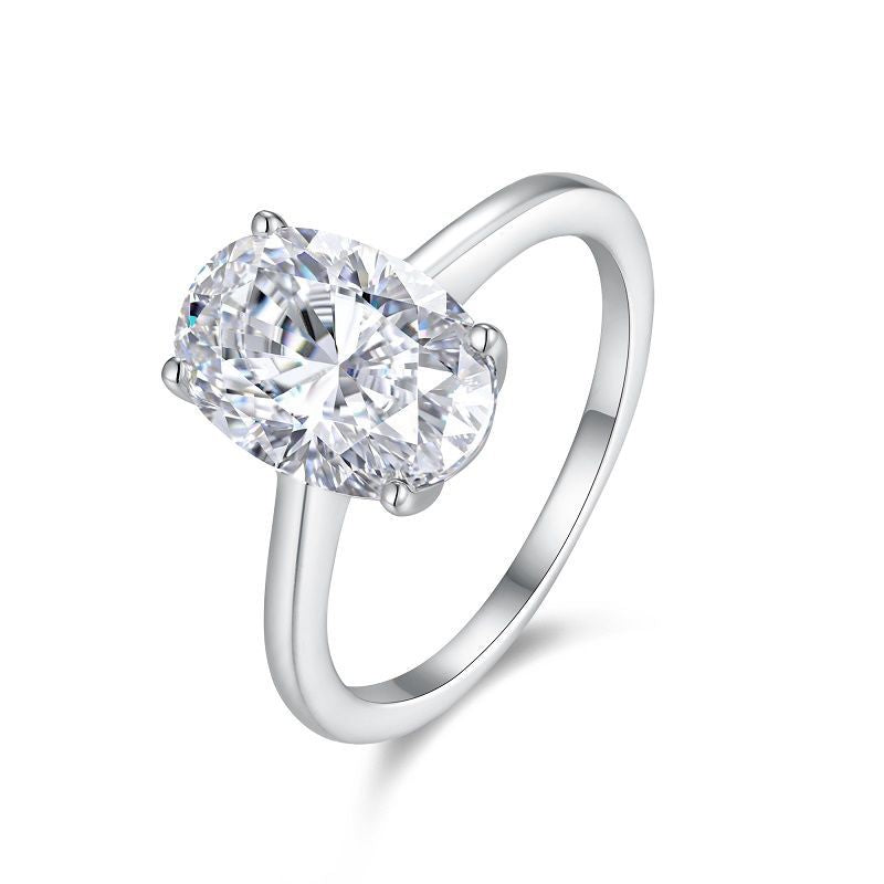 Stackable Moissanite Ring – detail view 3
