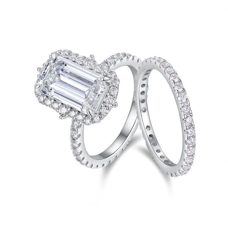Stackable Moissanite Ring YCR410-413 – image 4