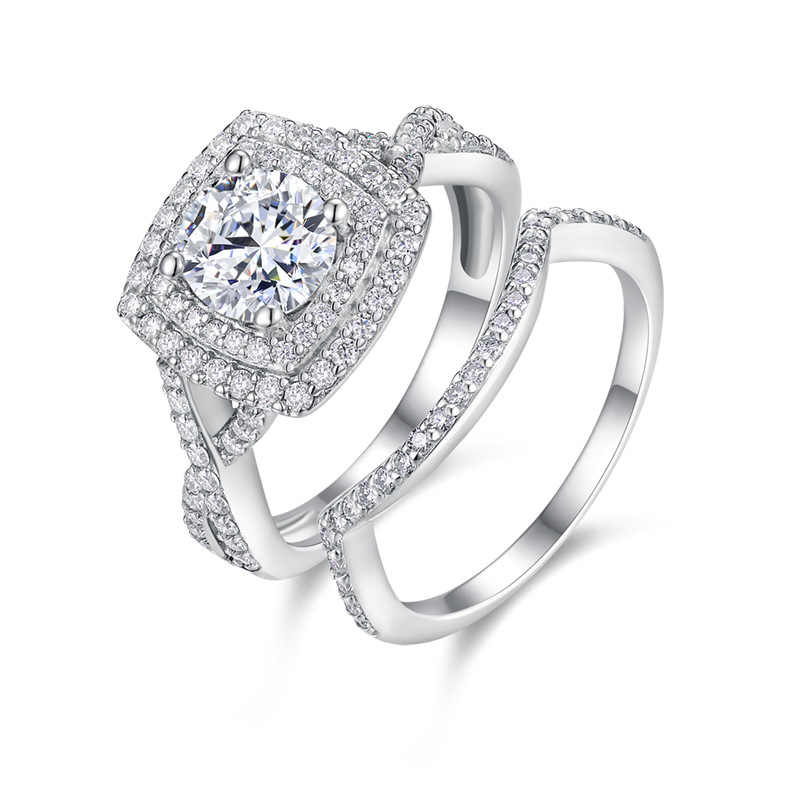Stackable Moissanite Ring YCR410-413 – image 5