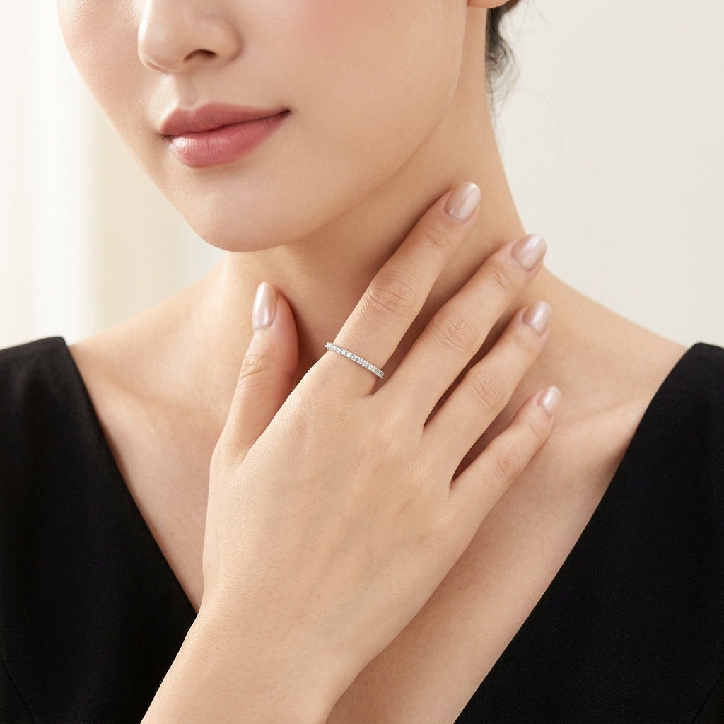 Stackable Moissanite Ring YCR419-424 – wholesale moissanite rings
