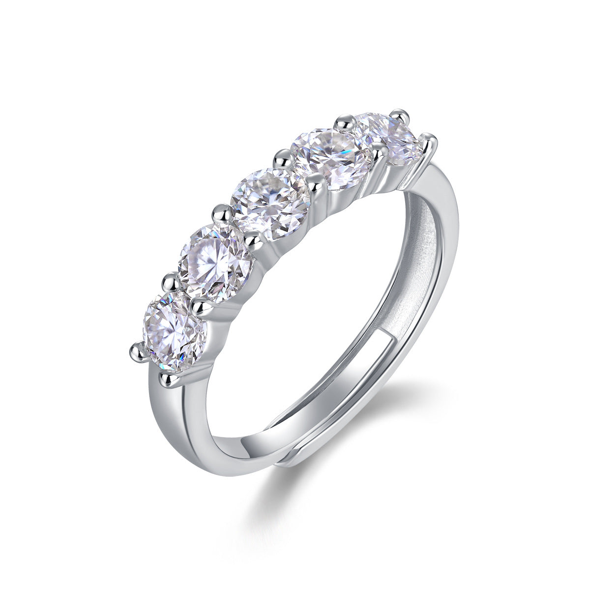 Stackable Moissanite Ring YCR419-424 – image 7