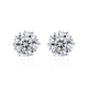 Silver / 5mm-(0.5ct*2)