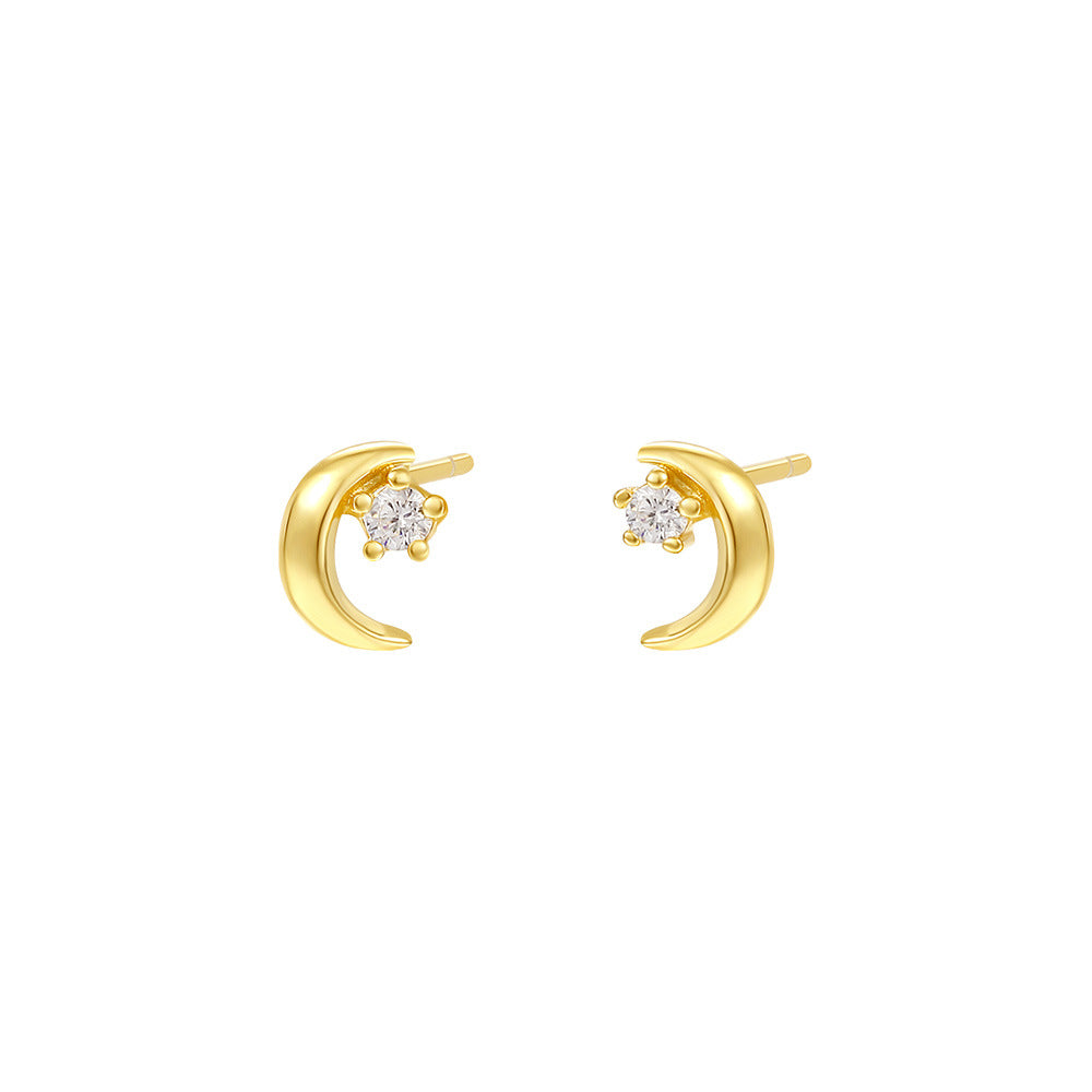 Tiny 7mm Star Zirconia Stud Earrings – stud earrings in bulk