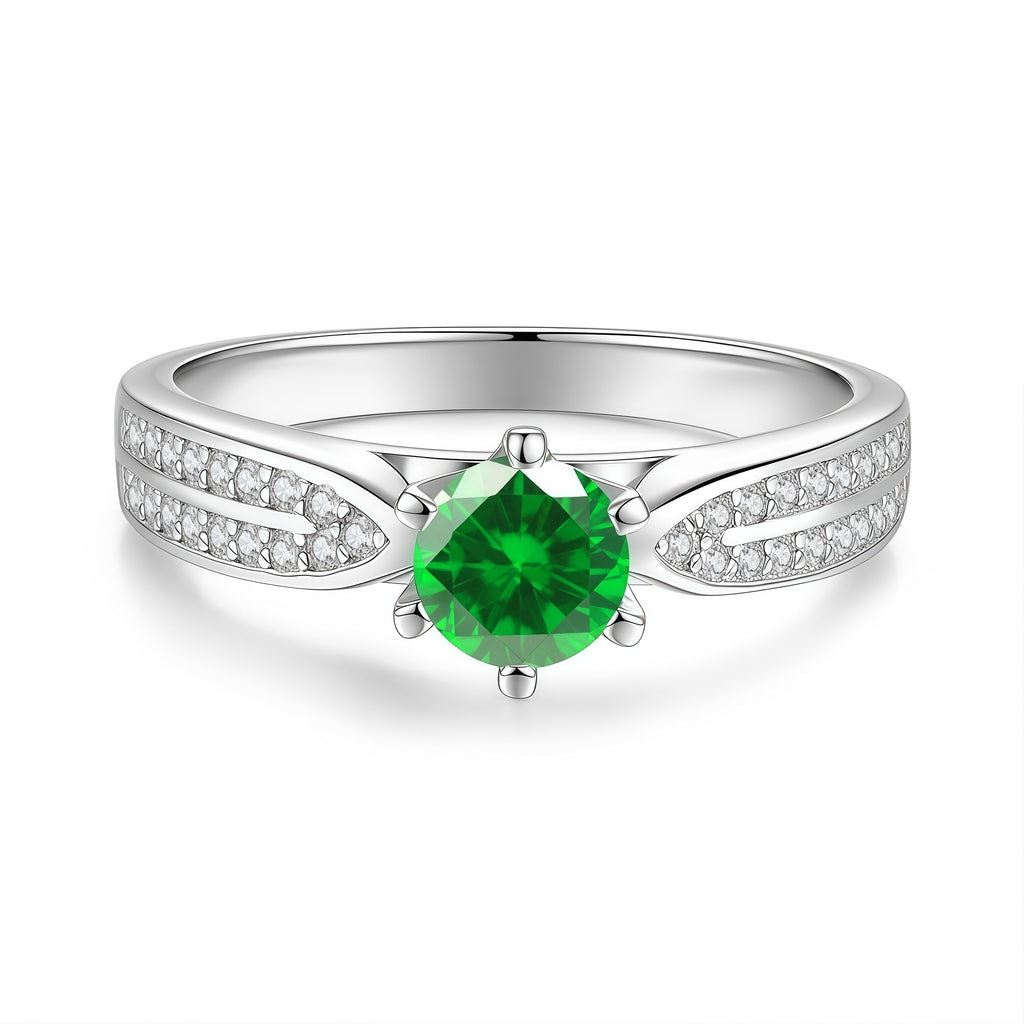 Starlight Queen Moissanite Ring – image 11