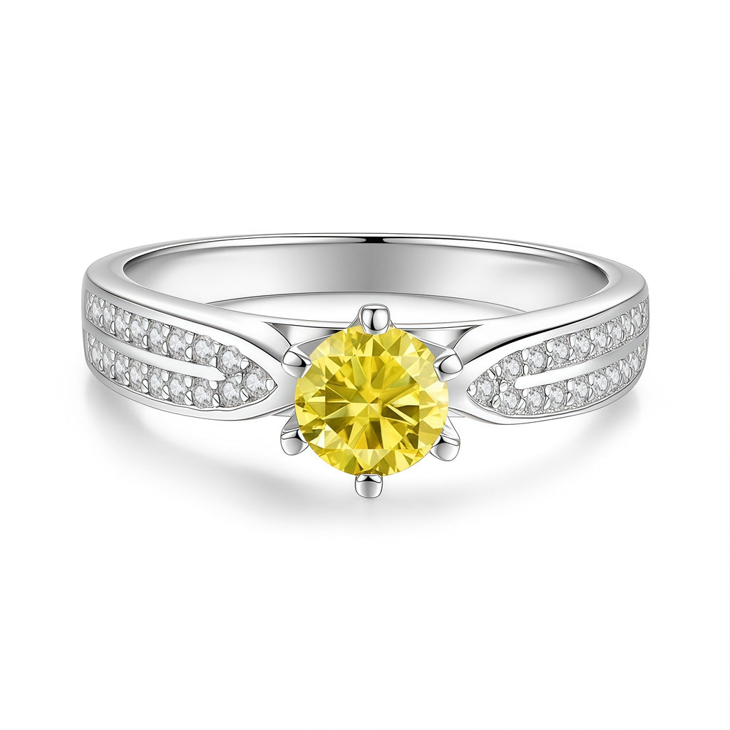 Starlight Queen Moissanite Ring – image 9