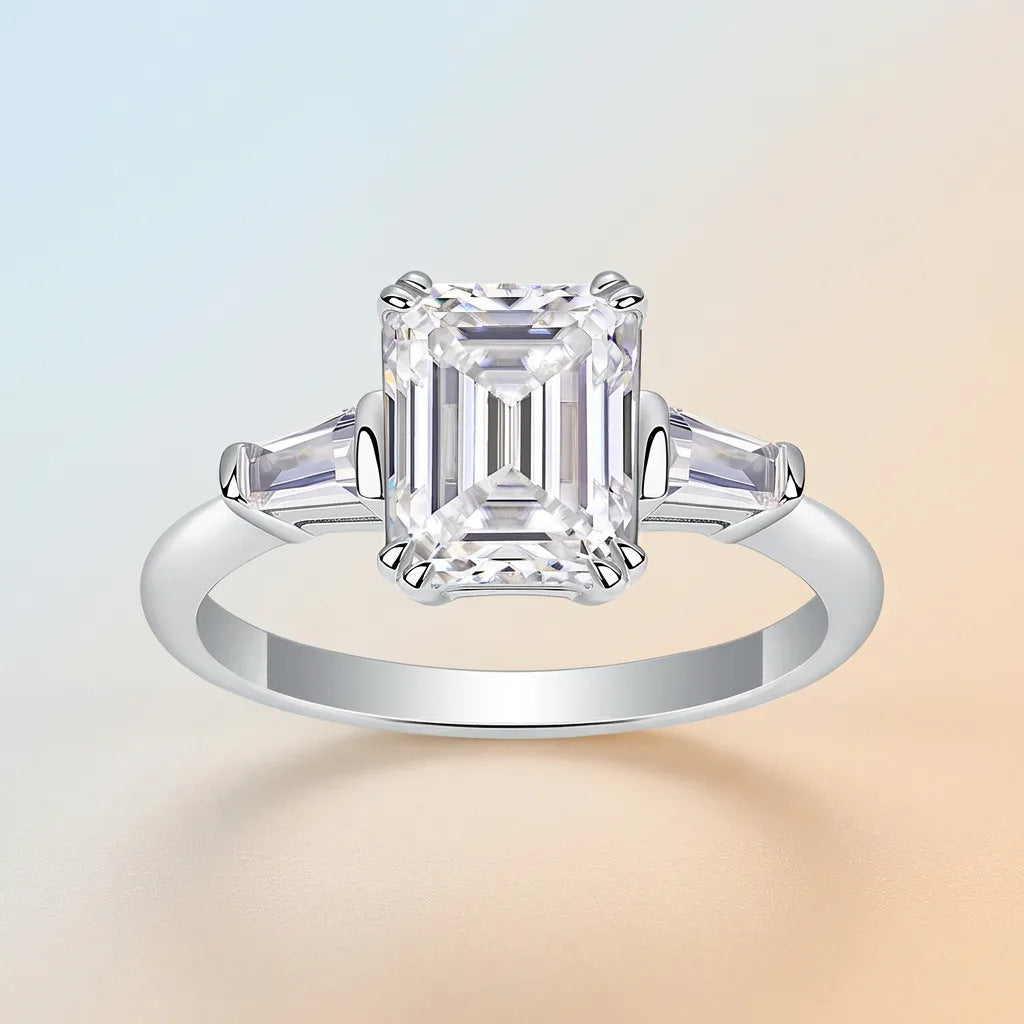 Statement Moissanite Stackable Ring