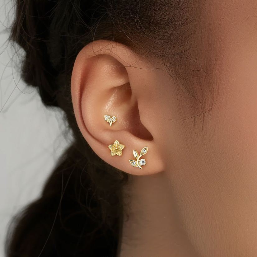 Cubic Zirconia Stud Earrings YCE427 – stud earrings in bulk