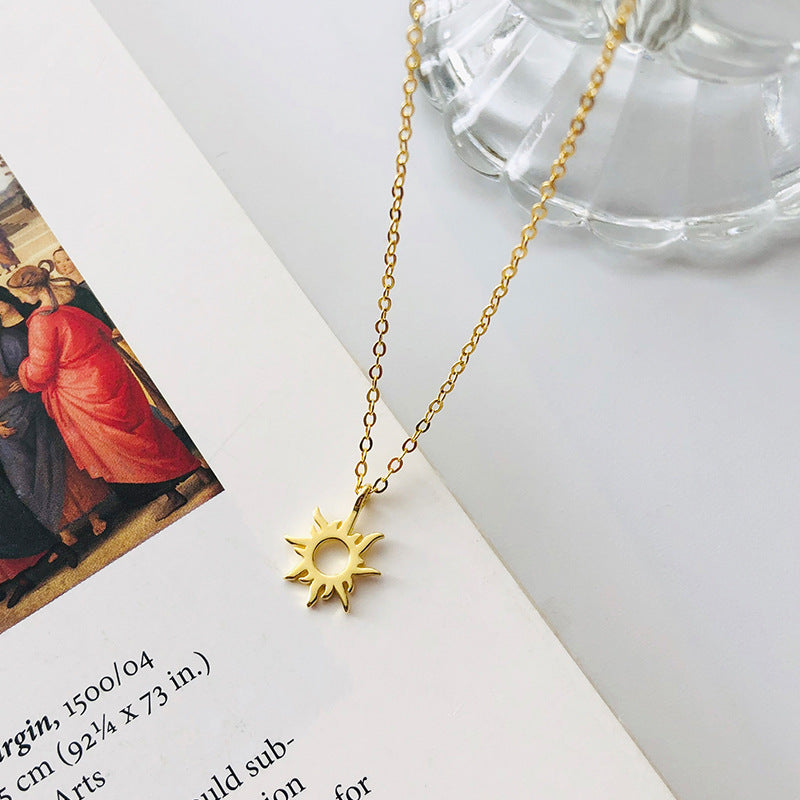 Sun Necklace – wholesale silver necklaces