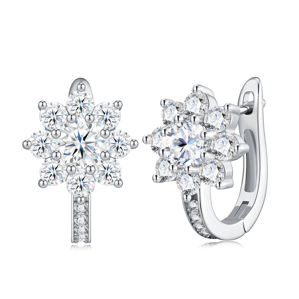 Sweet Style Moissanite Earrings – detail view 3
