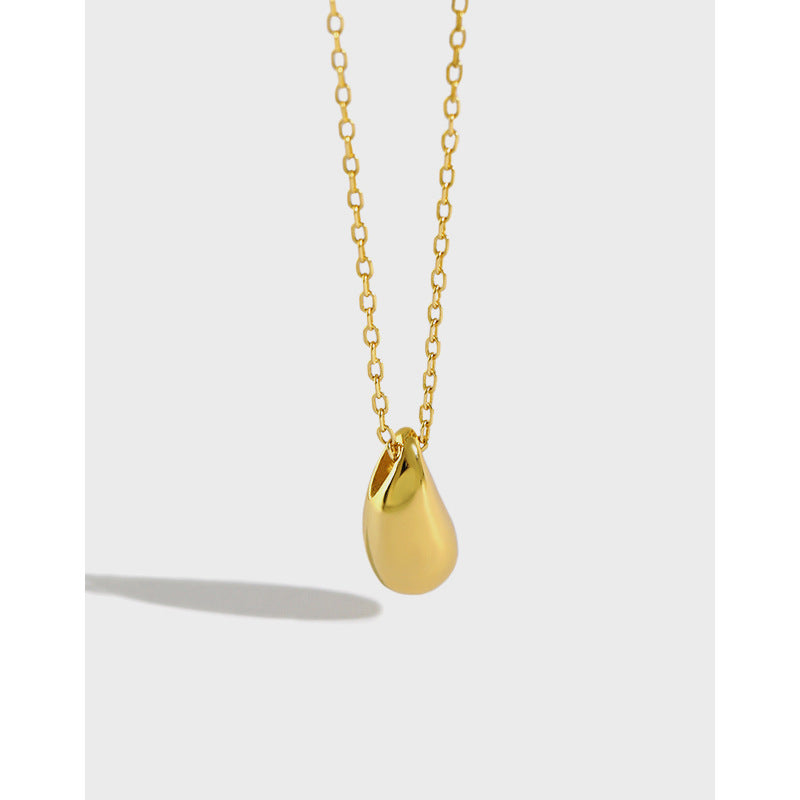 Minimalist Teardrop Pendant Necklace