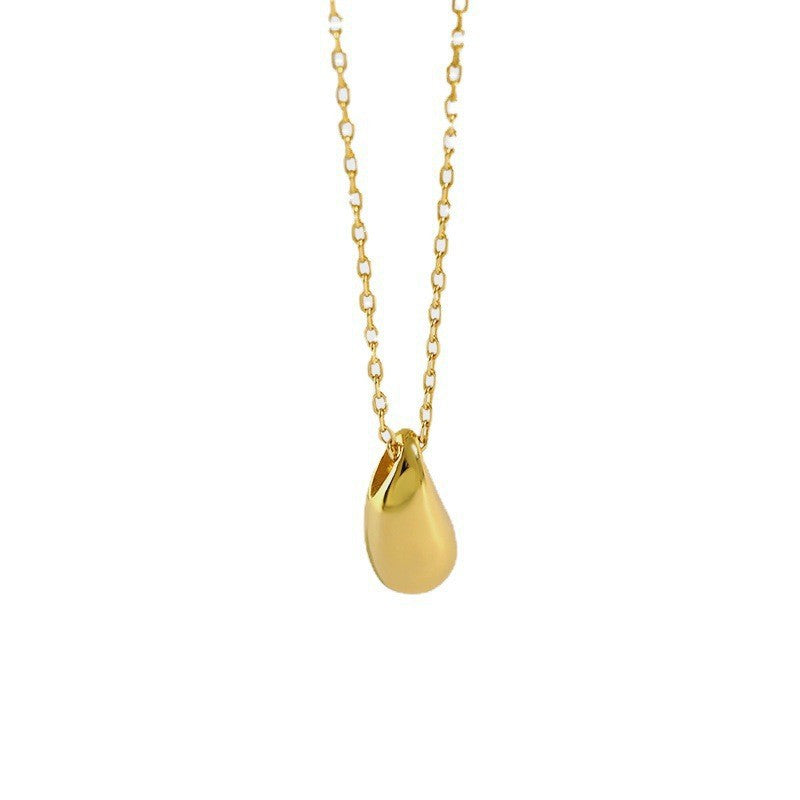 Minimalist Teardrop Pendant Necklace – image 5