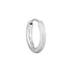 Rhodium Plated [15mm]/single / 925 silver