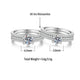 Silver-white / 0.5ct / 5#