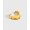 Minimalist Triple Band Ear Cuff
