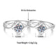 Silver-white / 0.5ct / open