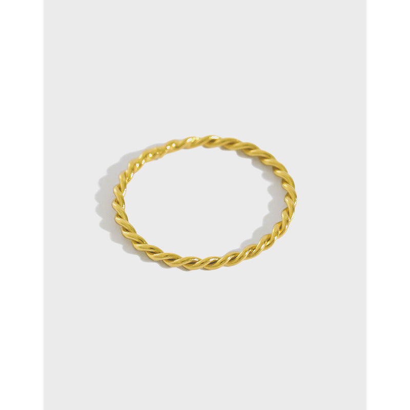 Twisted Rope Stacking Ring