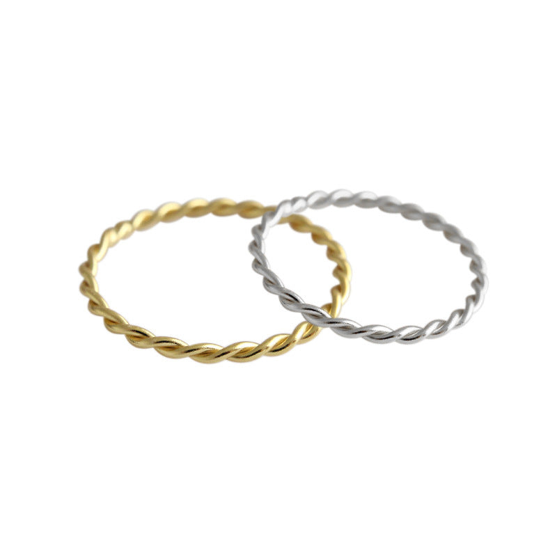 Twisted Rope Stacking Ring – image 5