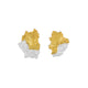 Rhodium Plated+Gold Plated18k